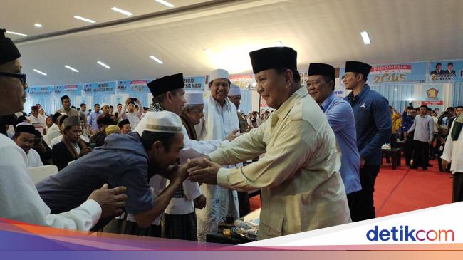 Di Depan Kiai se-Banten, Prabowo Janji Tak Ada Lagi Stunting di Indonesia