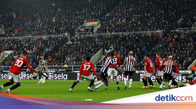 Newcastle Vs MU Imbang di Babak Pertama
