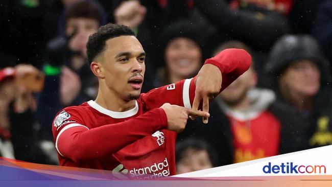 Klasemen Liga Inggris: Liverpool Tahun Baru di Puncak