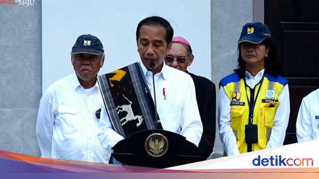 Jokowi Resmikan Gereja Katedral Kupang yang Sempat Rusak Imbas Badai Seroja