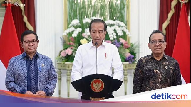 Jokowi Beri Pernyataan soal Rohingya, Pratikno dan Pramono Anung Mendampingi