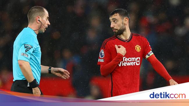 MU Kalah, Bruno Fernandes Dipastikan Absen Lawan Liverpool