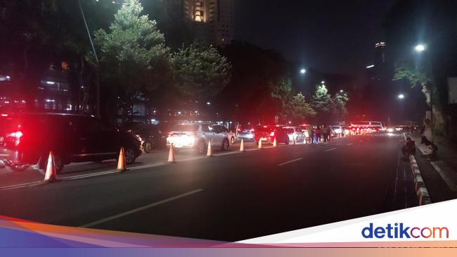 Perayaan Natal Gereja Tiberias Selesai, Lalu Lintas di Sekitar GBK Macet