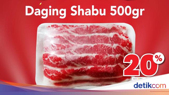 Promo Terbaru! Penggemar Daging Bisa Nikmati Harga Hemat Daging Shabu di Transmart