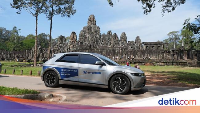 Mobil Listrik Hyundai Ioniq 5 Tuntas Keliling ASEAN, Tempuh 3.197 Km