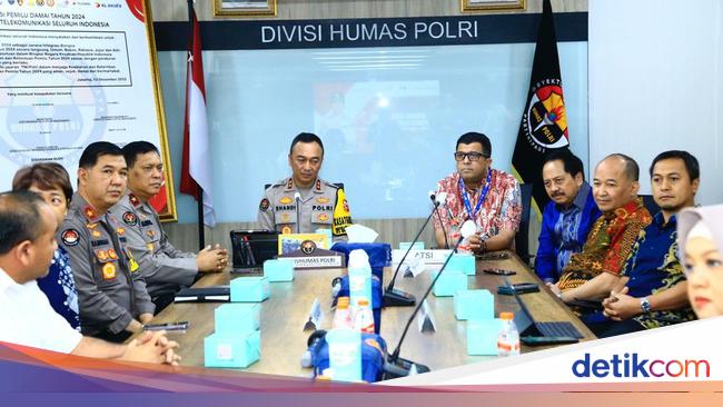 Polri Bersama Asosiasi Penyedia Telekomunikasi Deklarasi Pemilu Damai