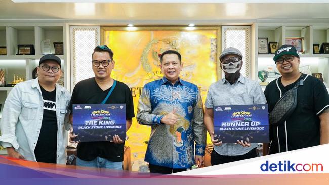 Bamsoet Serahkan Hadiah Juara IMX Black Stone Live Modz Challenge 2023