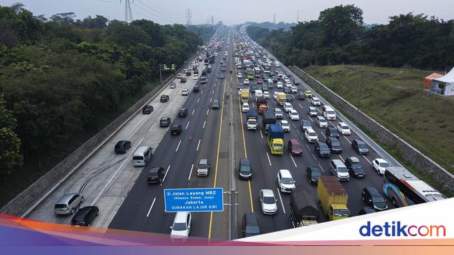 Polri Catat 147 Ribu Kendaraan Kembali ke Jakarta Usai Libur Natal