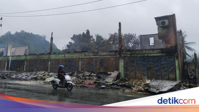 4 Fakta Rumdin Korem Ikut Dibakar Buntut Ricuh Pengantar Jenazah Enembe