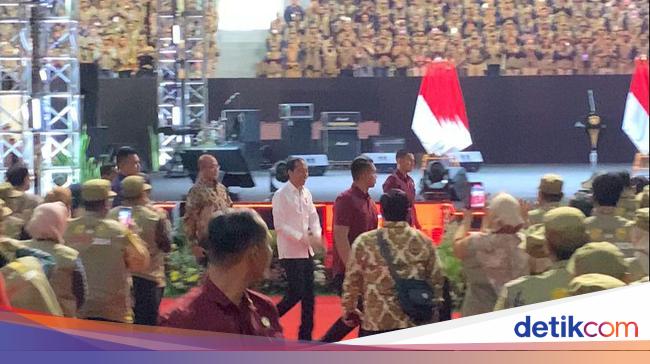 Jokowi Hadiri Konsolidasi Nasional KPU Jelang Pemilu 2024