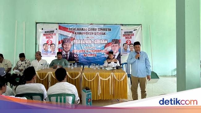 Momentum Deklarasi Guru-guru Swasta Kabupaten Demak: Prabowo-Gibran Dapat Dukungan Besar