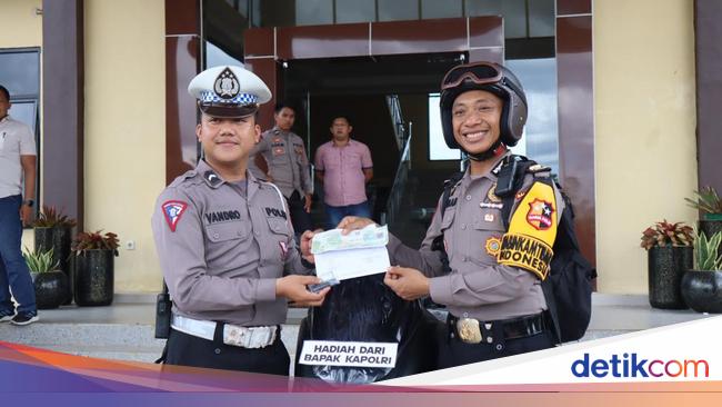 Spek Motor dari Kapolri buat Polisi yang Rela Motornya Dipakai Ganjal Bus