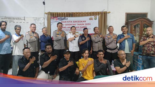 Sambangi Manggarai, Kapolres Jaksel Harap Warga Damai Jelang Pemilu