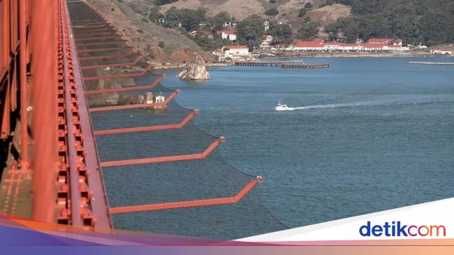 Jembatan Golden Gate Dipasangi Jaring Anti Bunuh Diri