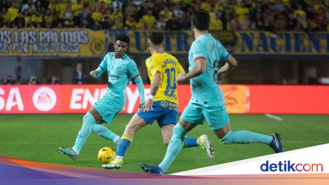 Las Palmas Vs Barcelona: Dramatis, Blaugrana Menang 2-1