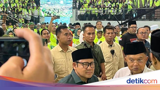 JK Temani Cak Imin Hadiri Konsolidasi Kader dan Relawan di Surabaya