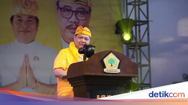 Airlangga Targetkan 80 Persen Pemilih Golkar Pilih Prabowo-Gibran