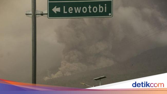 Erupsi Gunung Lewotobi Laki-laki Berdampak Besar: Bandara Wunopito Diliburkan Untuk Sementara