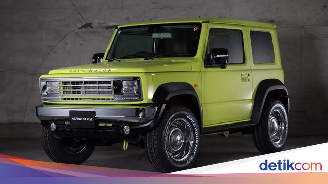 Modifikasi Suzuki Jimny ala SUV Amerika, Gantengnya Gak Ada Obat