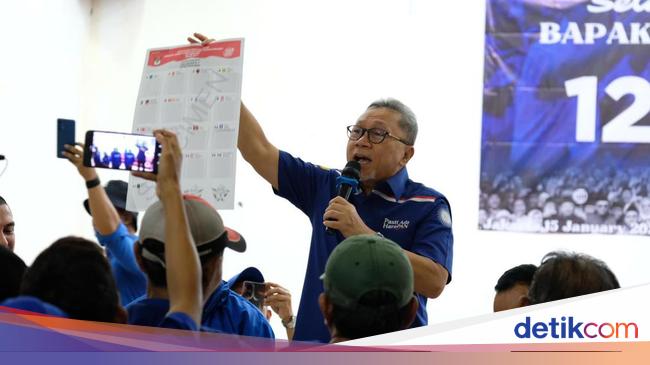 Targetkan 15 Kursi di Jakarta, Zulhas: Insyaallah PAN Akan Jadi Pemenang