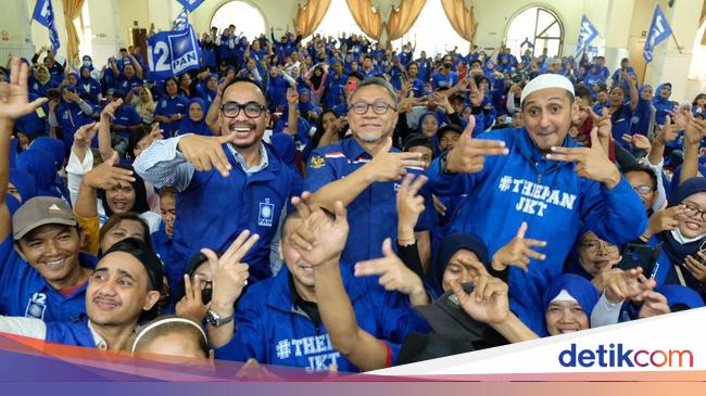 Kampanye di Jakarta, Zulhas Ajak Kader Berpolitik yang Santun