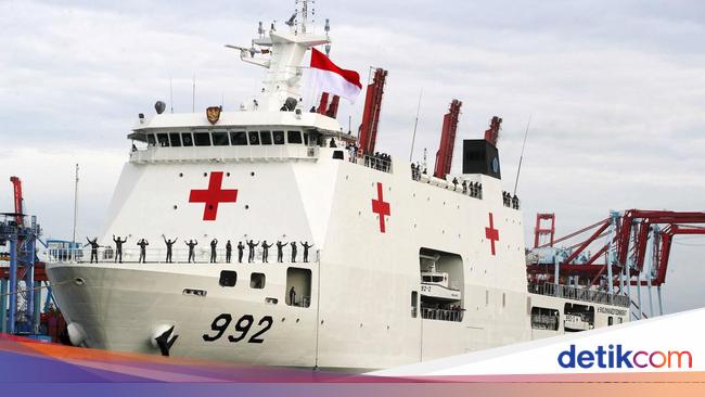 Mengintip Spesifikasi Kapal RS KRI dr Radjiman-992 yang Dikirim RI ke Gaza