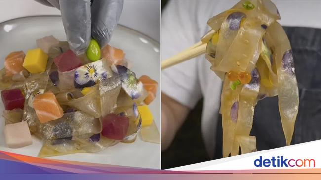 Kreasi Sushi Pasta Viral, Chef Ini Bikin Netizen Penasaran