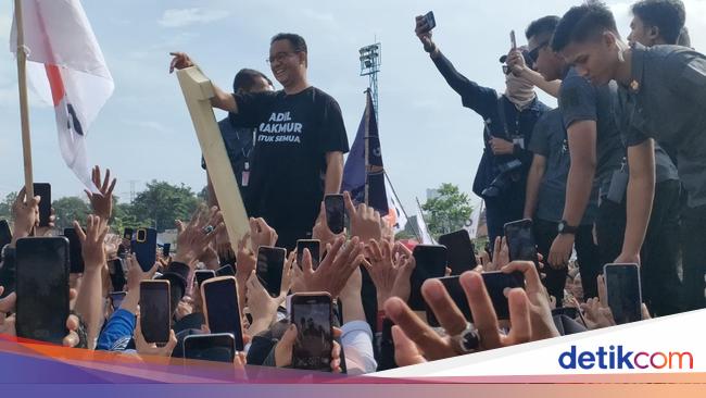 Anies Awali Kampanye Akbar di Tangerang, Disambut Antusias Warga