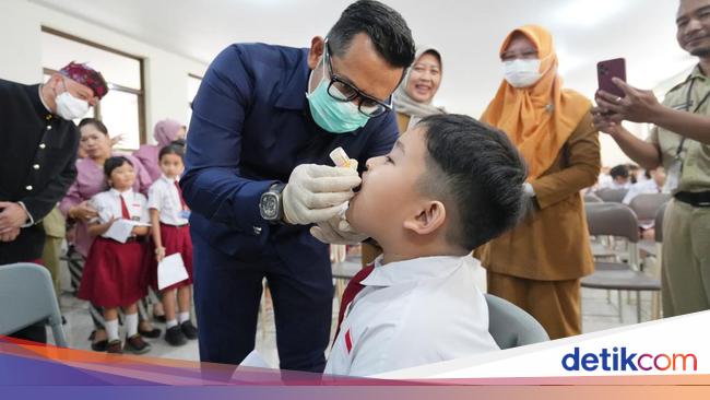 Kota Mojokerto Berhasil Melaksanakan Vaksinasi Polio Putaran Pertama dengan Tingkat Partisipasi 101,9%