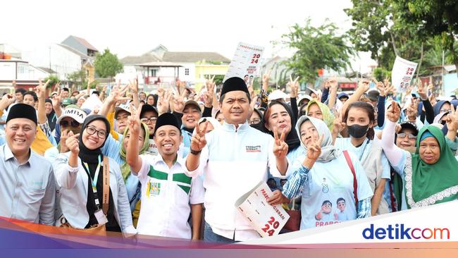 Samawi Gelar Apel dan Pelepasan Relawan Prabowo-Gibran di Bekasi