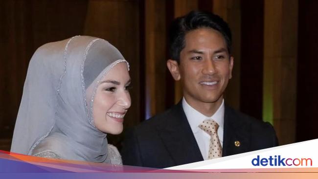 Dampingi Pangeran Abdul Mateen Tugas, Anisha Rosnah Anggun Berhijab