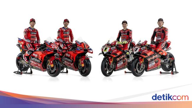 Sangar! Ini Potret Pasukan Tempur Ducati untuk MotoGP-WSBK 2024