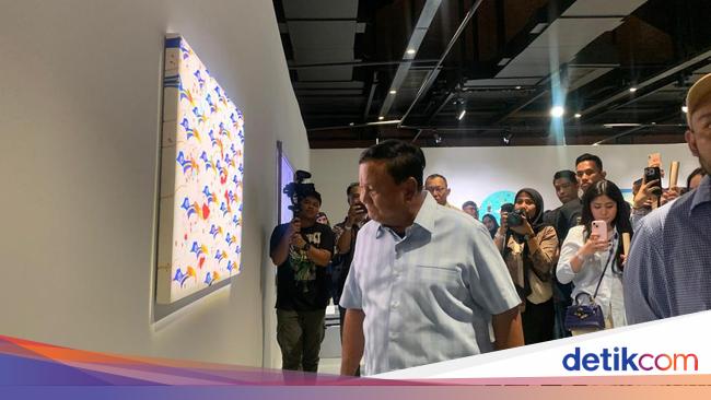 Prabowo Puji Karya Seni di Festival Negeri Elok: Kreatif dan Membanggakan