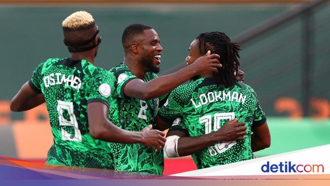 timnas-nigeria_169 Hasil Piala Afrika 2023: Nigeria dan RD Kongo Melaju ke Babak Semifinal