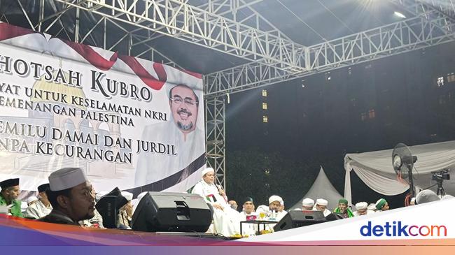 Habib Rizieq Ucap Terima Kasih kepada Indonesia yang Peduli Palestina