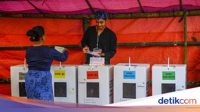 PDIP 16,43%, Golkar 14,64%, Gerindra 12,71%