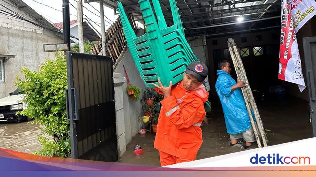 2 TPS di Kembangan Utara Dipindah ke Rumah Warga gegara Kebanjiran