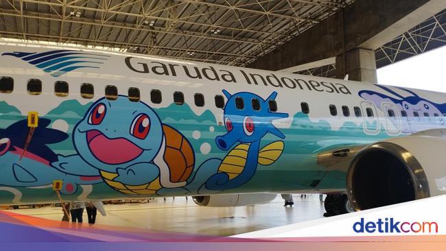 Inilah Spesifikasi Pesawat Pokemon Baru dari Garuda Indonesia yang Bikin Terpesona