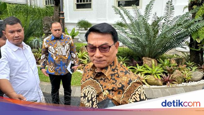 Moeldoko Buka Suara soal Salaman dengan AHY di Istana, Ada Ngobrol?