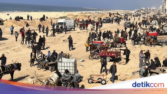 112 Orang Tewas Akibat Israel Tembaki Warga Gaza yang Serbu Truk Bantuan