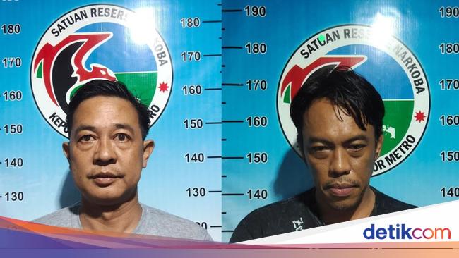 Bawa Sabu di Kotak Rokok, 2 Oknum PNS Lampung Timur Ditangkap Polisi