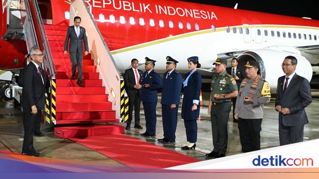 Jokowi Tiba di Tanah Air Usai Hadiri KTT ASEAN-Australia di Melbourne