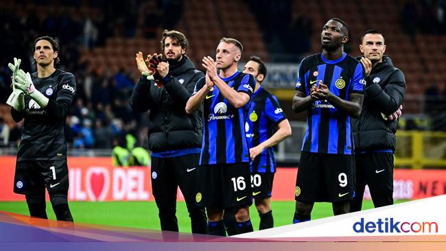 Catatan Kemenangan Berhenti, Inter Ditundukkan Lawan di Serie A Italia