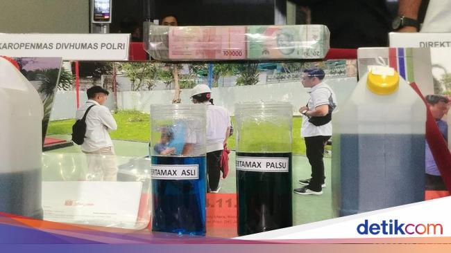 Tersangka Palsukan BBM Pakai Zat Pewarna, Dijual Lagi Seharga Pertamax