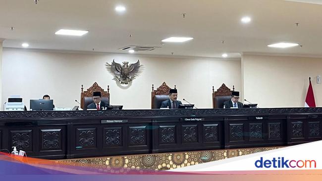 MKMK Putuskan Saldi Isra Tak Langgar Kode Etik soal Dugaan Terafiliasi PDIP - detik | OPSIIN-1