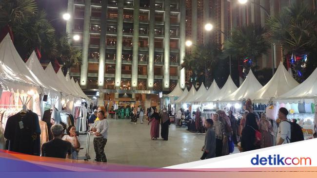 Begini Suasana Masjid Istiqlal Jakarta di Malam Nuzulul Quran