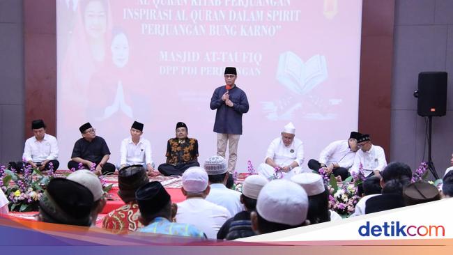 Peringati Nuzulul Quran, Basarah Beberkan Legacy Keislaman Bung Karno