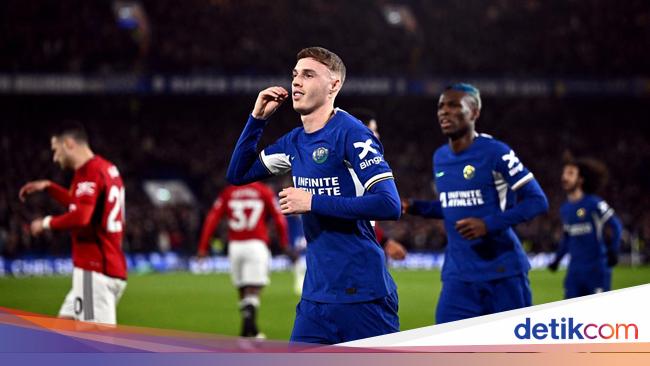 Drama 7 Gol Chelsea Vs MU, Setan Merah Keok