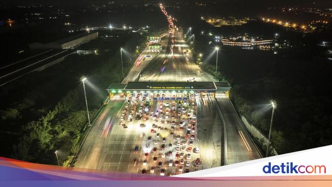 Km 48 dan Km 57 Tol Japek Terpantau Lancar Malam Ini