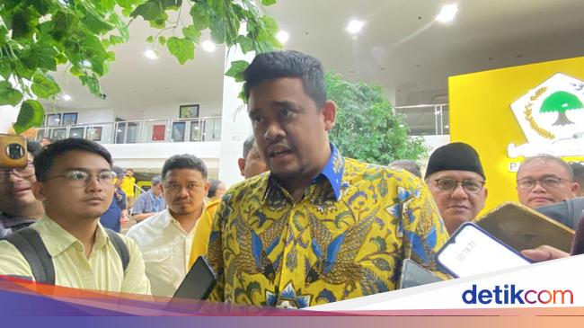 Bobby soal Berbatik Kuning Tanda Gabung Golkar: Insyaallah